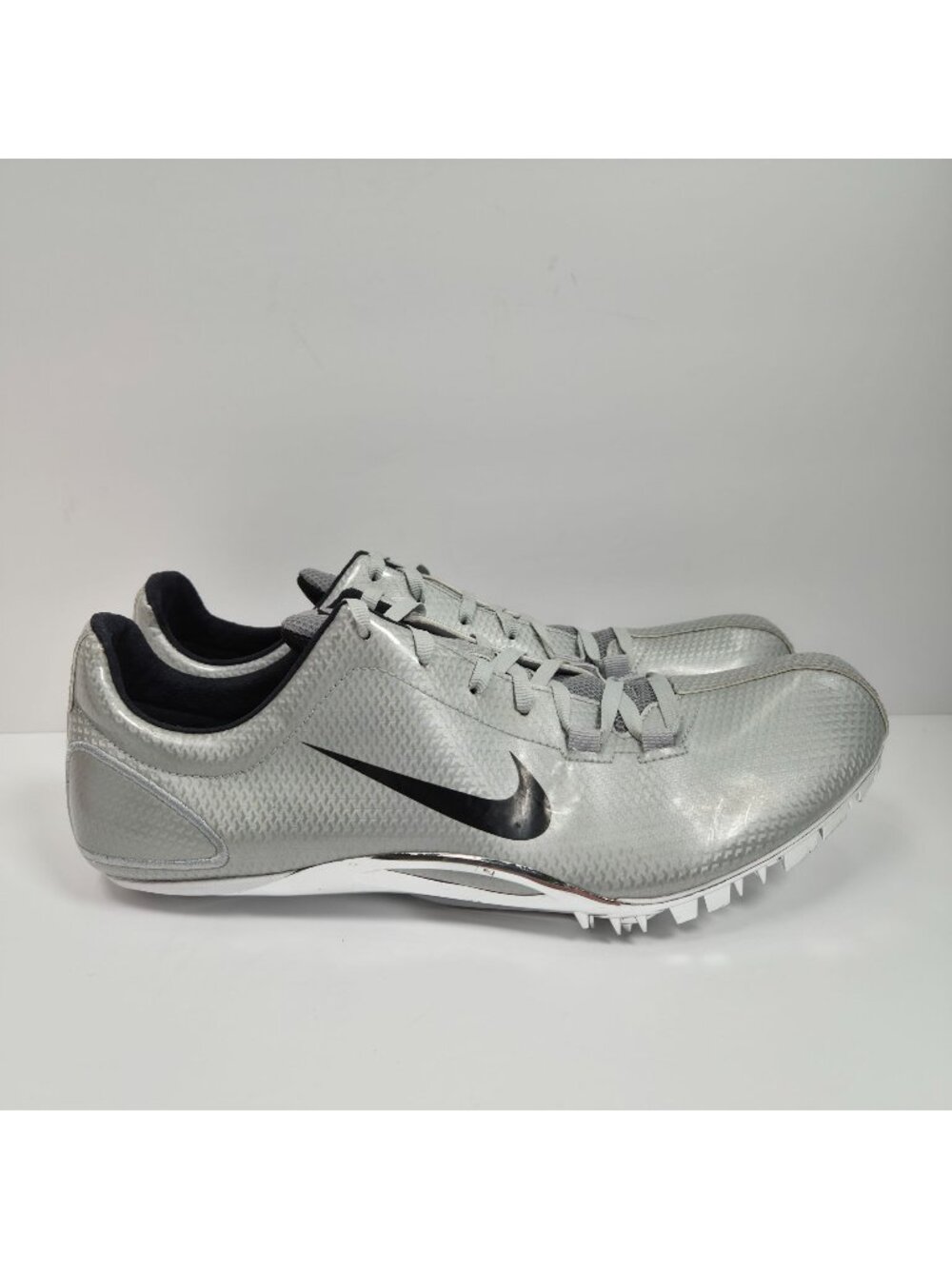 Nike Zoom JA Men's Silver Track Shoes 311893-010 US Size 11.5